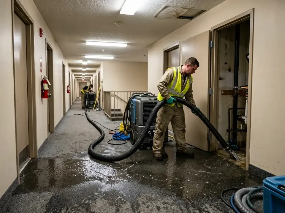 multi-unit-apartment-hallway-f-005 — frequently asked questions, Emergency Burst Pipe Water Extraction & Removal in Perry, UT